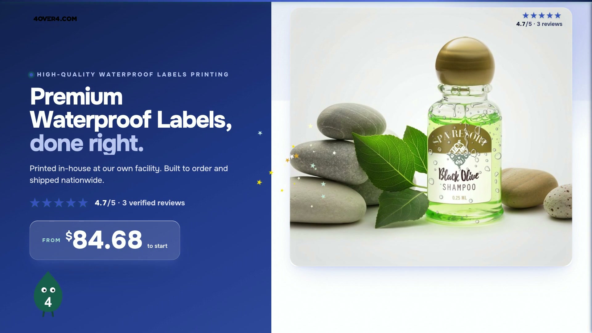 Premium Waterproof Labels product video