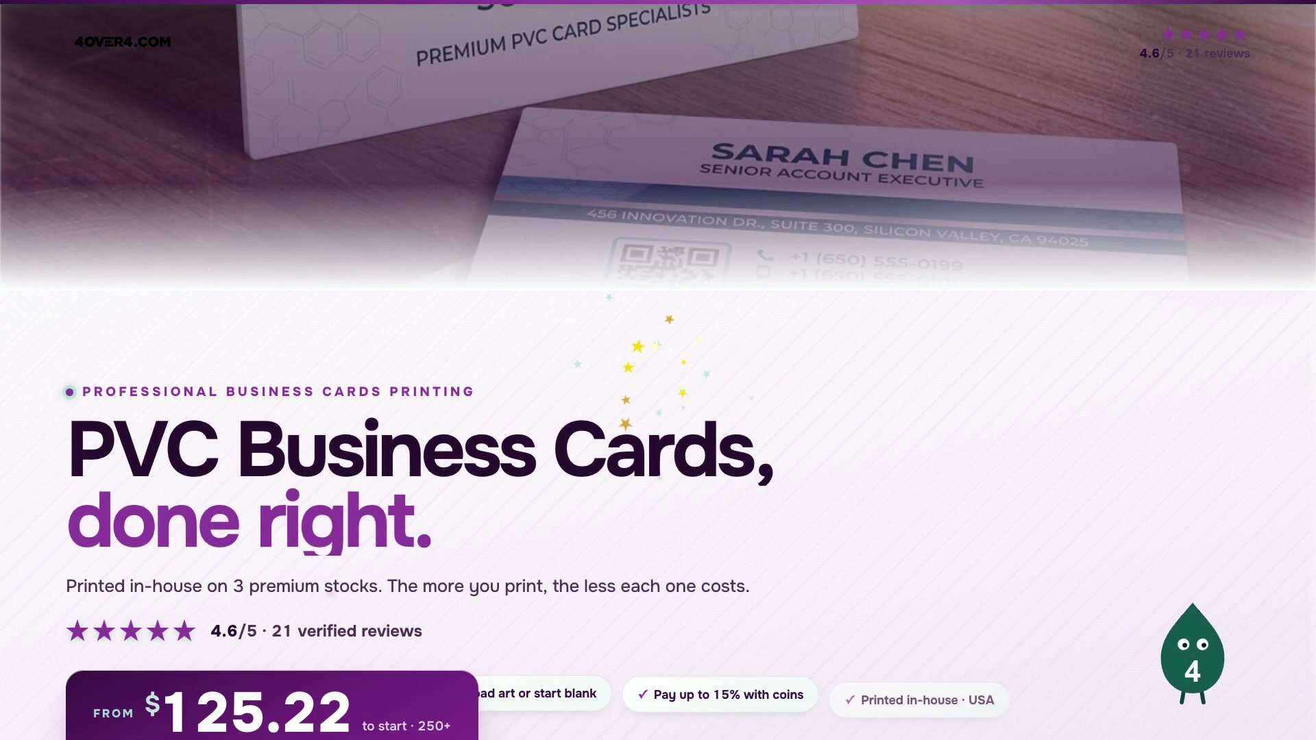 PVC Business Cards product video