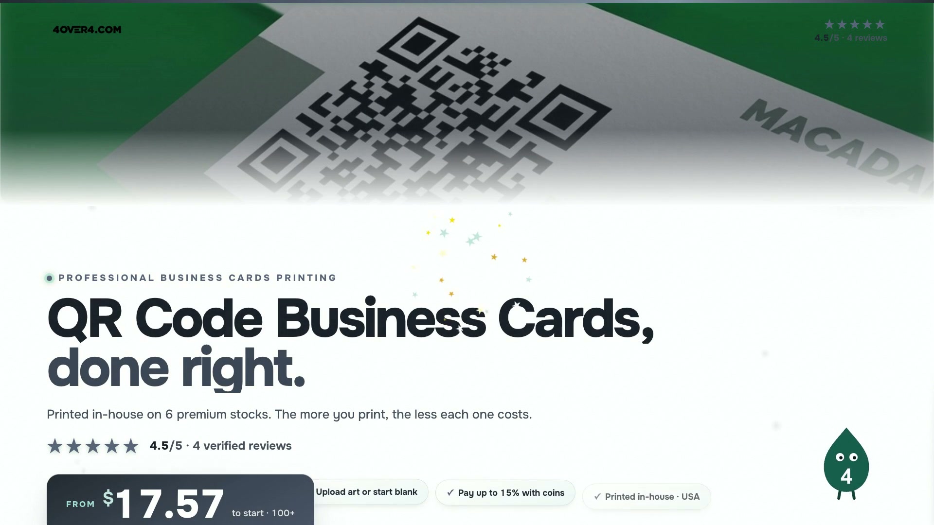 QR Code Business Cards product video