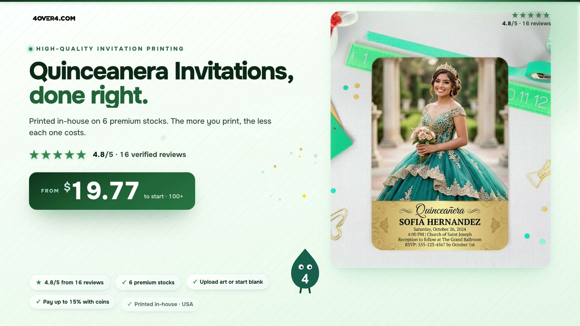 Quinceanera Invitations product video