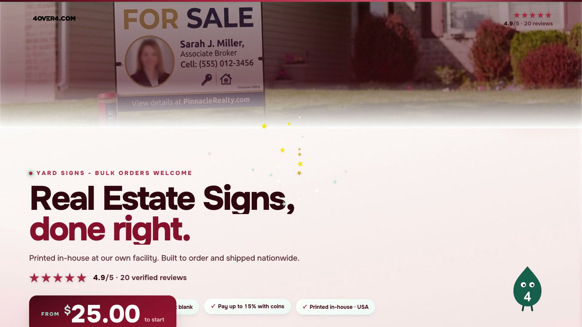 Real Estate Signs product video