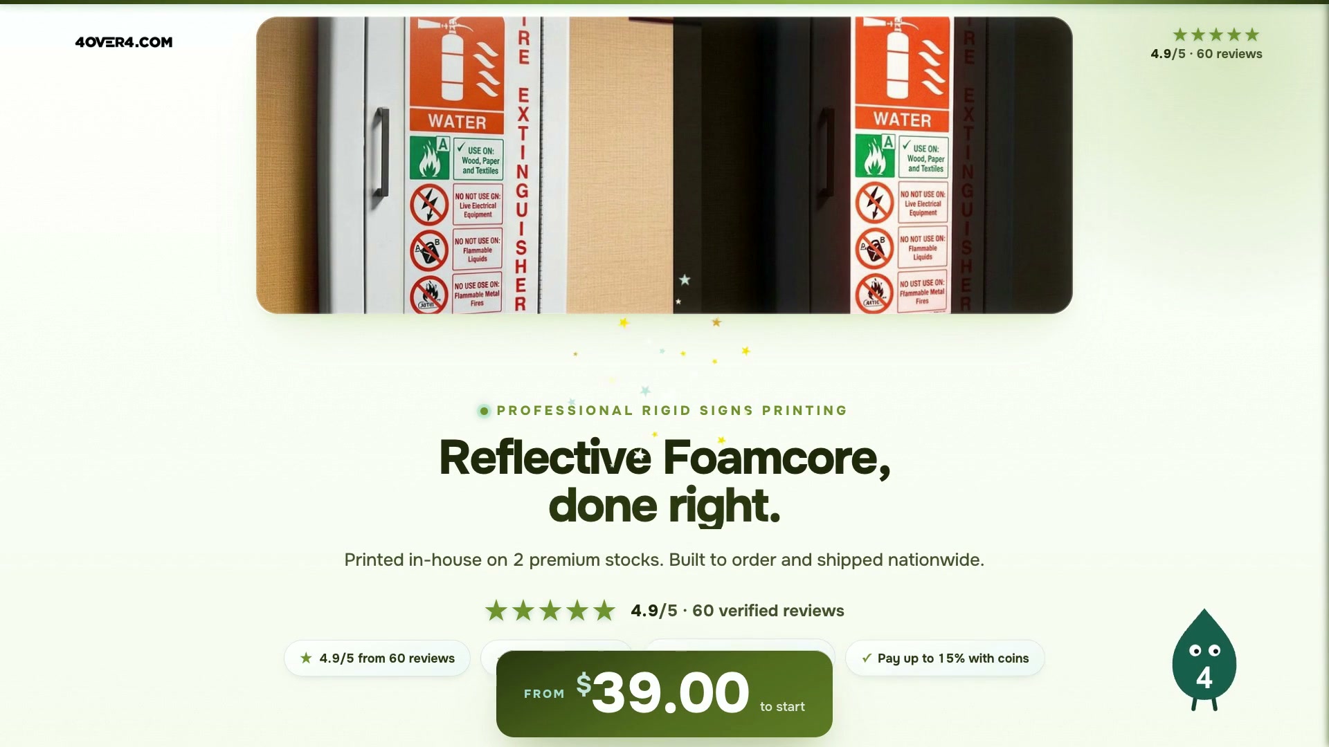 Reflective Foamcore product video