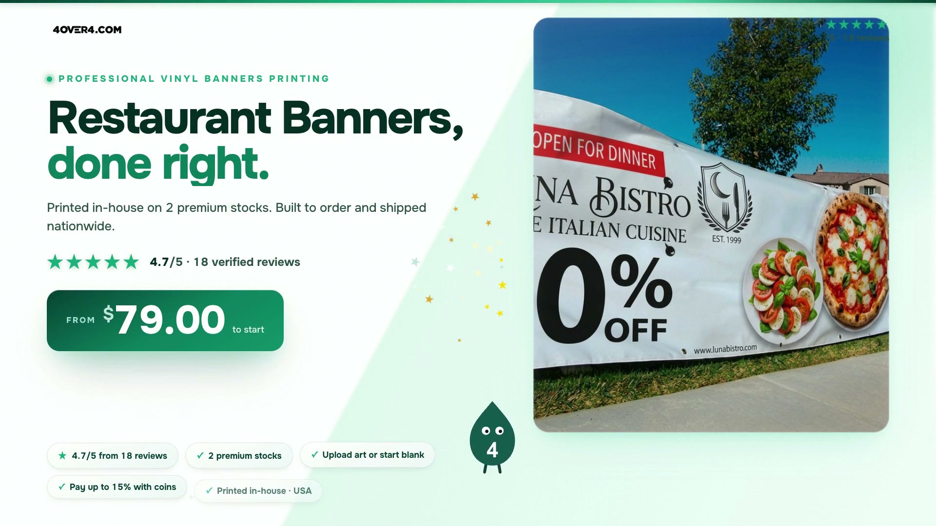 Restaurant Banners product video