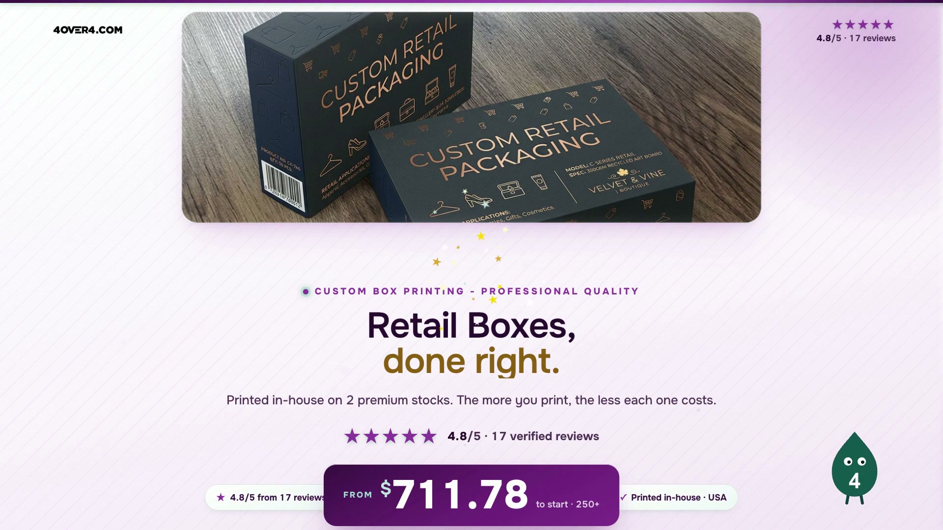 Retail Boxes product video