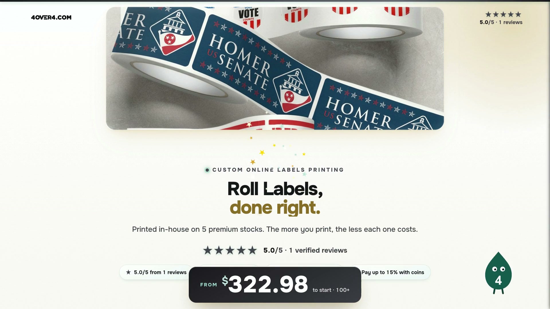Roll Labels product video