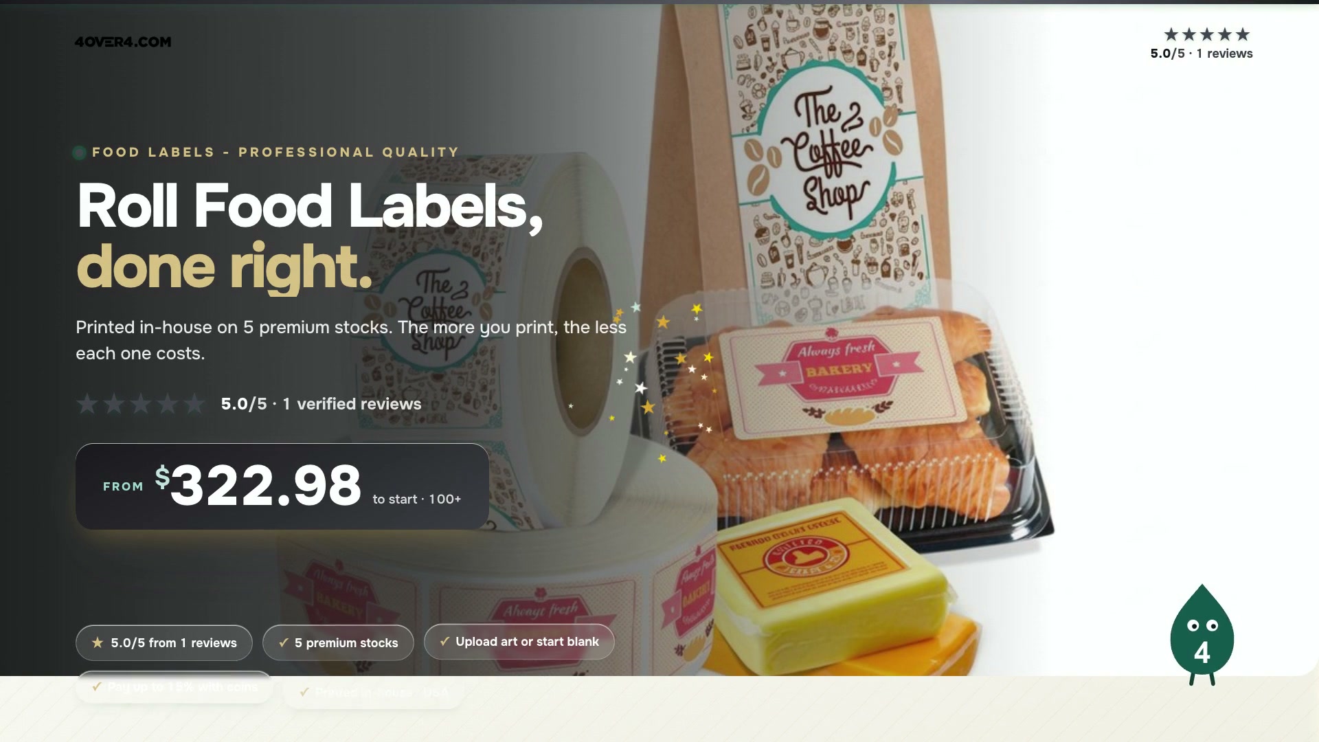 Roll Food Labels product video