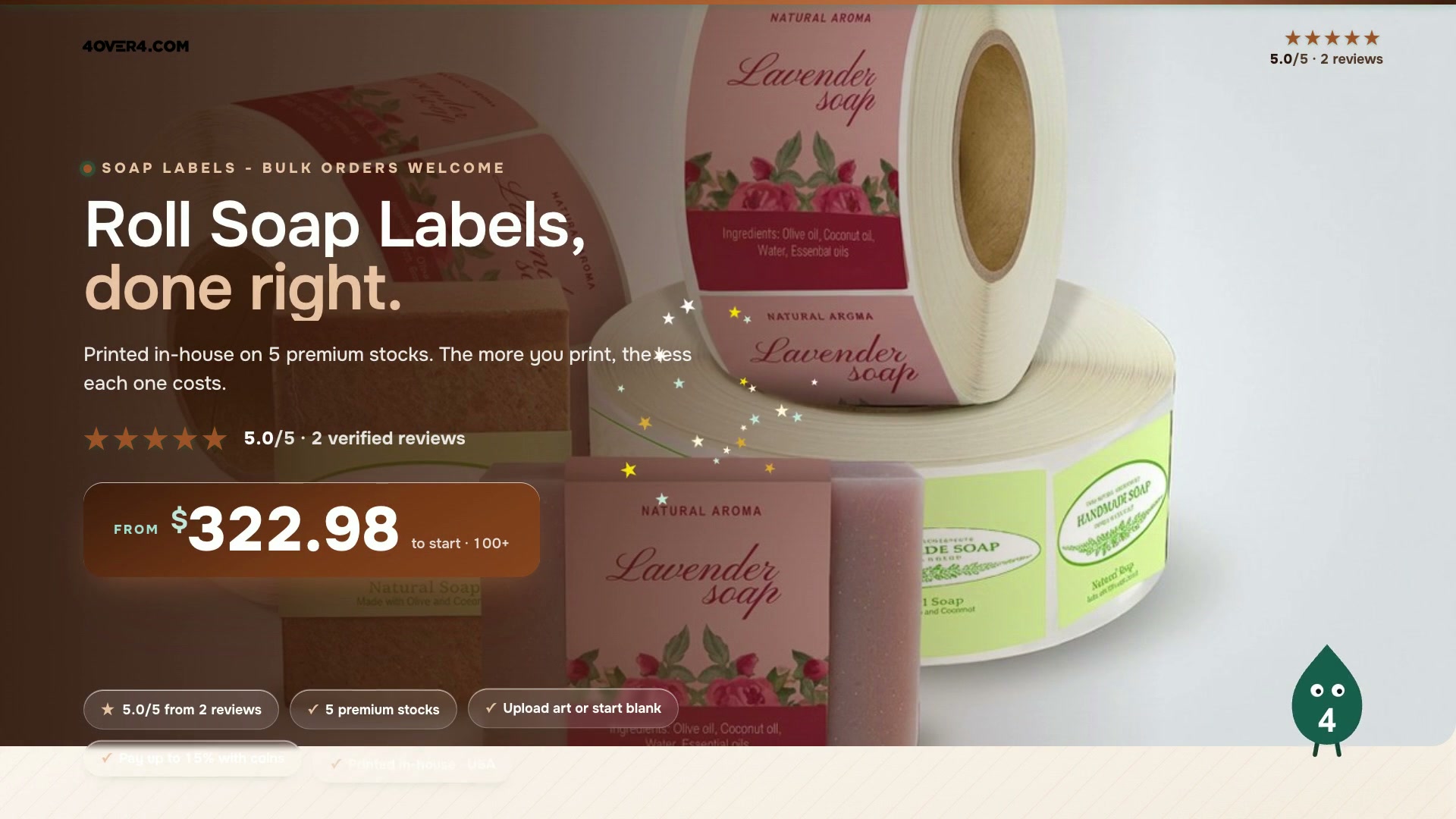 Roll Soap Labels product video