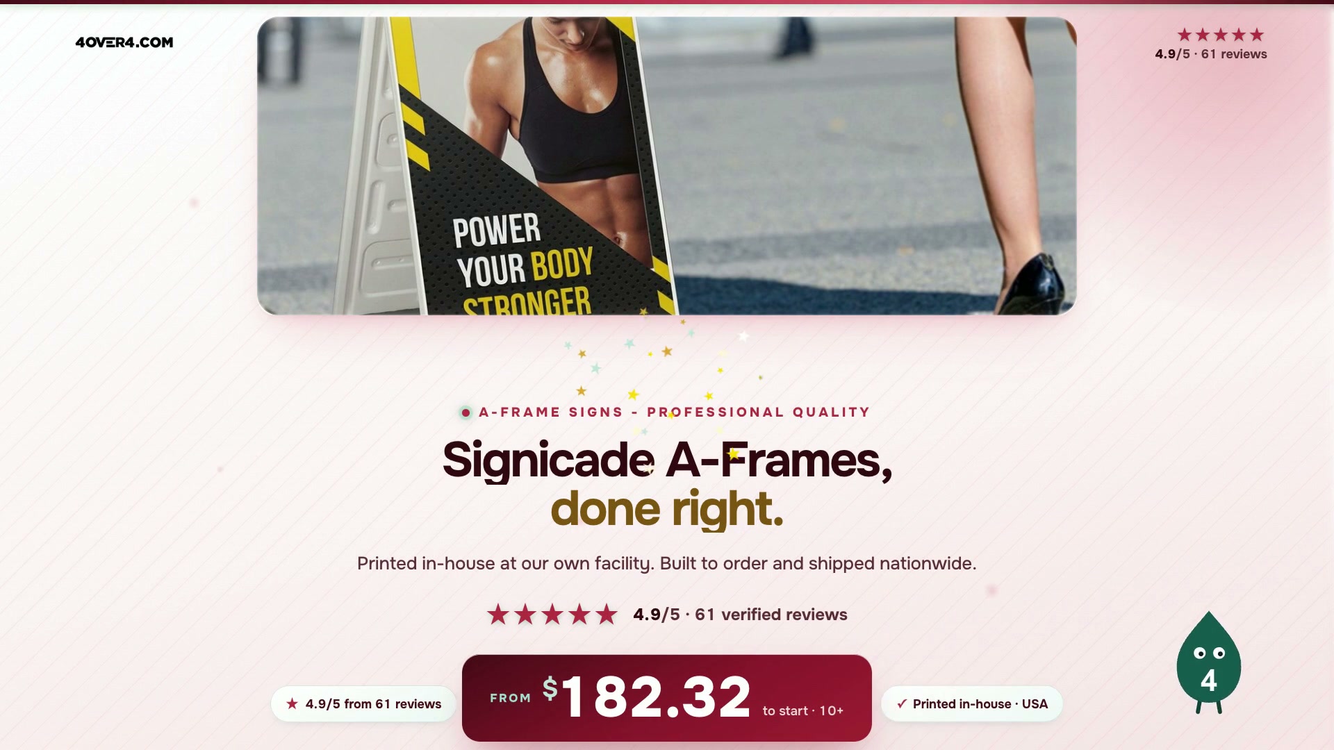 Signicade A-Frames product video