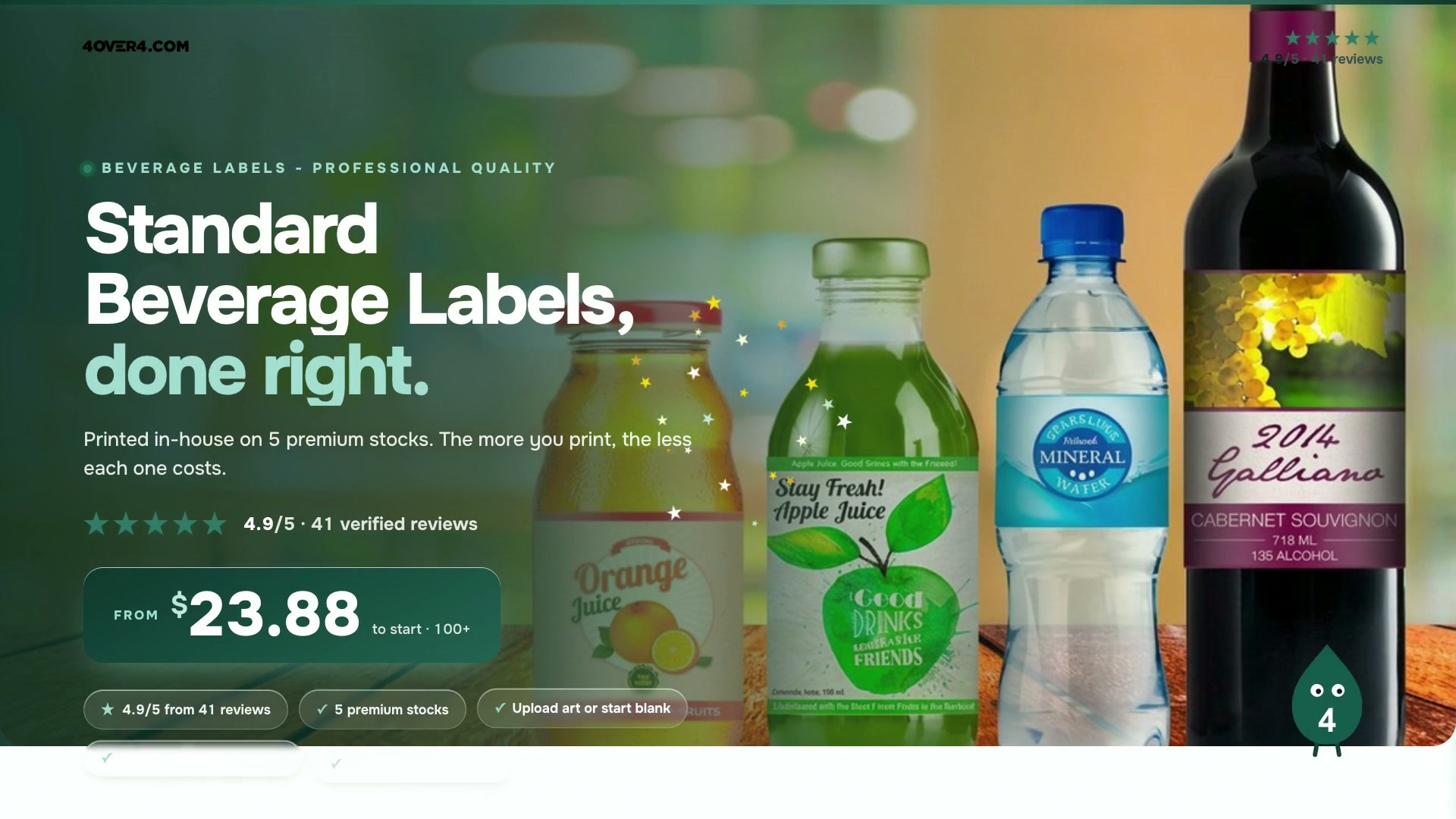 Standard Beverage Labels product video