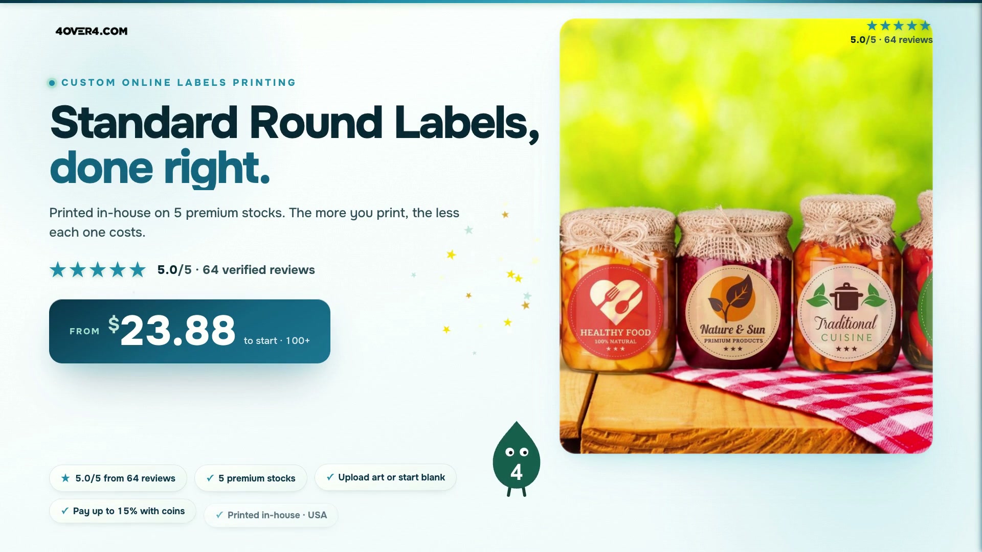 Standard Round Labels product video