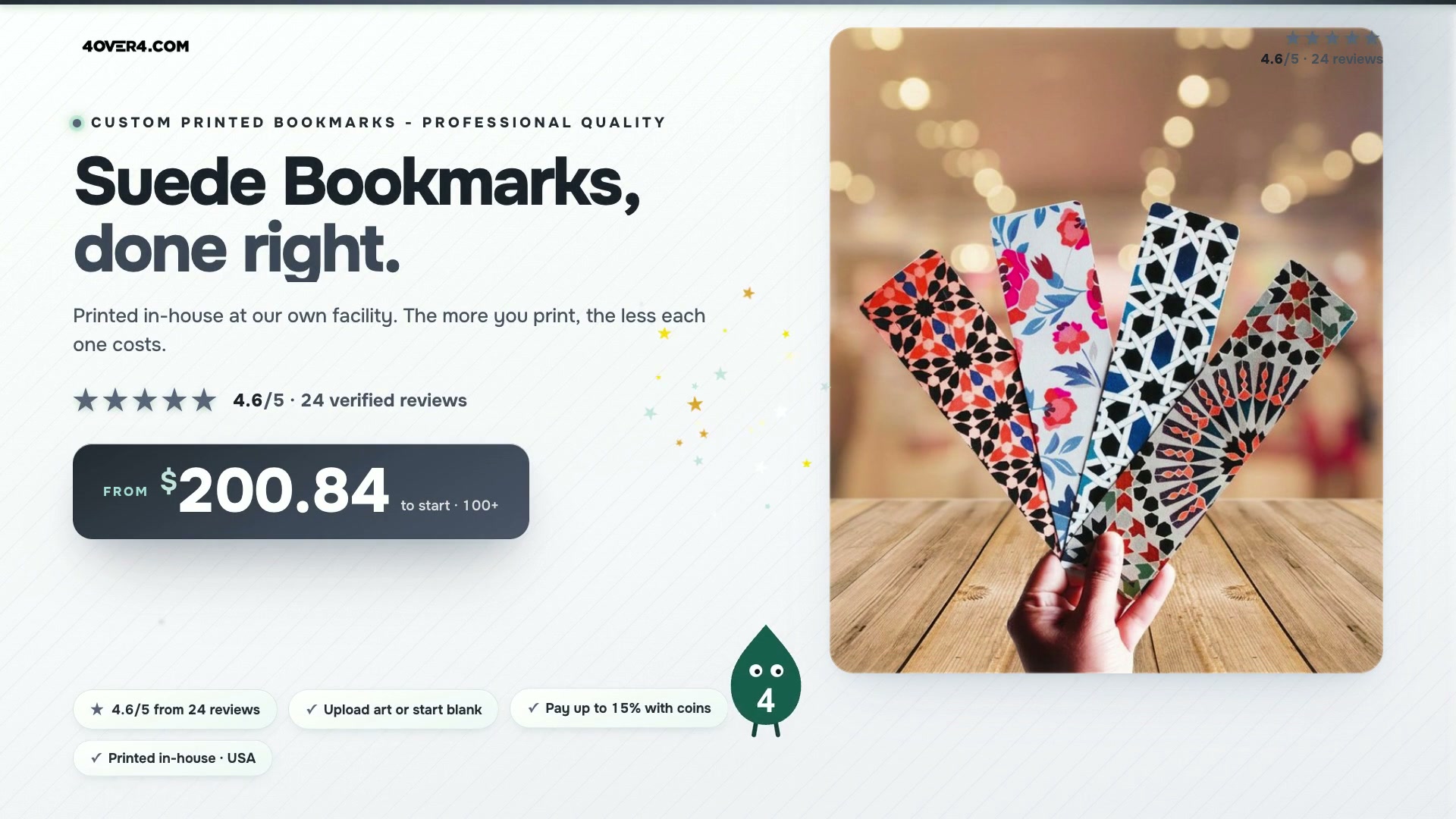 Suede Bookmarks product video