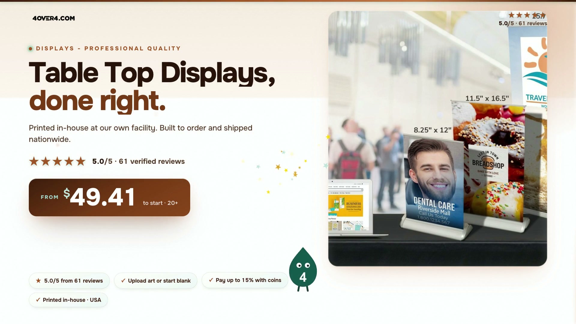 Table Top Displays product video