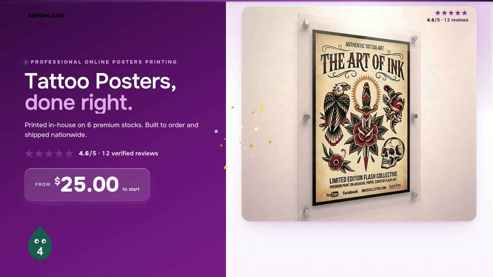 Tattoo Posters product video