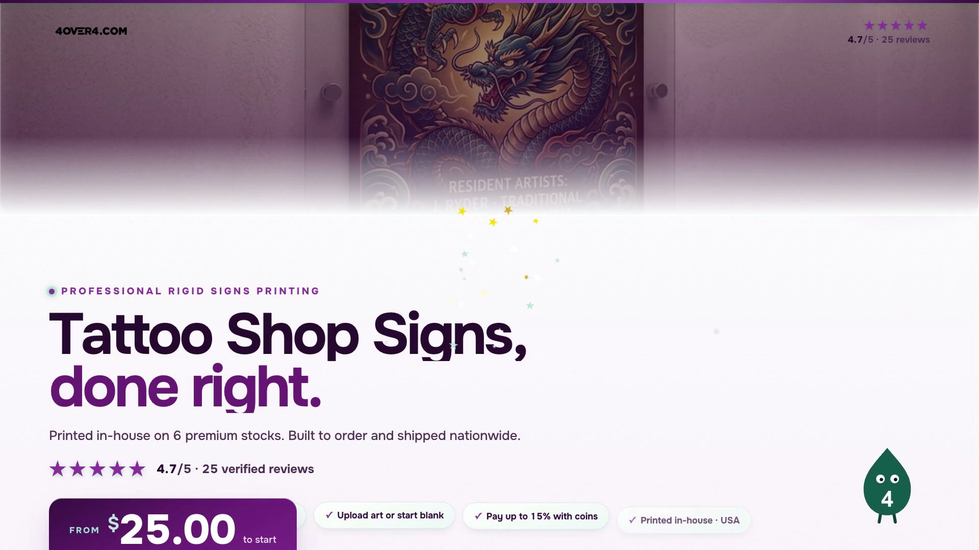 Tattoo Shop Signs product video