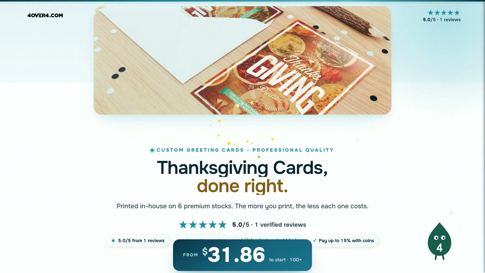 Thanksgiving Cards product video