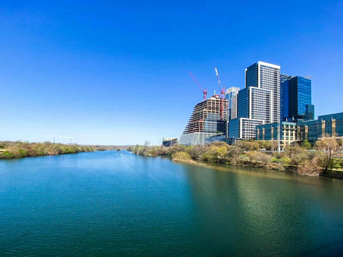 Austin printing - city skyline by 4OVER4