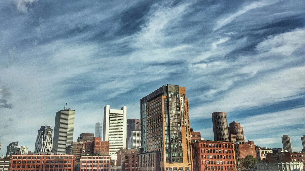 New York printing - city skyline by 4OVER4